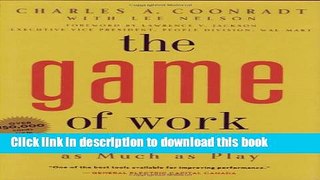 Collection Book Game of Work: How to Enjoy Work as Much as Play