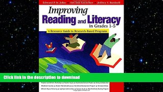 FAVORIT BOOK Improving Reading and Literacy in Grades 1-5: A Resource Guide to Research-Based