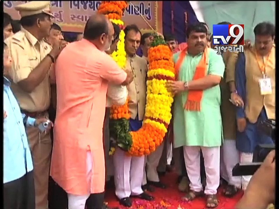 Rajkot felicitates new Gujarat CM Vijay Rupani - Tv9 Gujarati