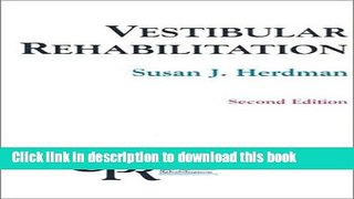 New Book Vestibular Rehabilitation