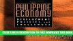New Book The Philippine Economy: Development, Policies, and Challenges