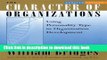 Collection Book The Character of Organizations: Using Personality Type in Organization Development