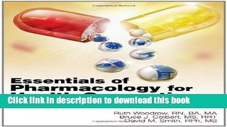Collection Book Essentials of Pharmacology for Health Occupations