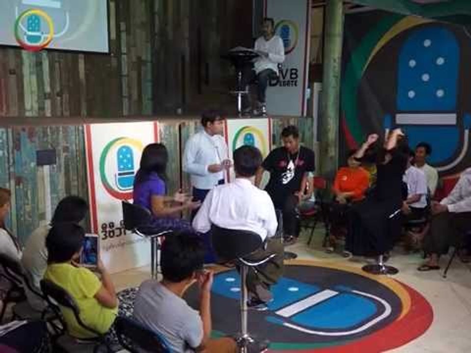 DVB Debate Clip: "Thingyan has lost its true meaning" (Burmese)