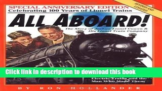 New Book All Aboard!: The Story of Joshua Lionel Cowen   His Lionel Train Company