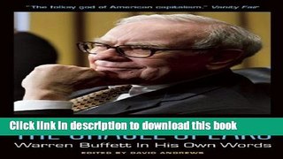 New Book The Oracle Speaks: Warren Buffett In His Own Words