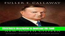 Collection Book Fuller E. Callaway: Portrait of a New South Citizen