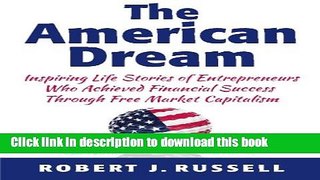 Collection Book The American Dream: Inspiring life stories of entrepreneurs who achieved financial