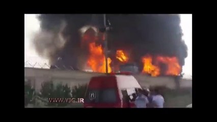 خبر فوری، آتش سوزی مهیب در تهران + فیلم