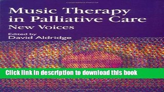 Collection Book Music Therapy in Palliative Care: New Voices