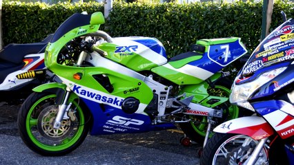 Max rides KAWASAKI ZXR 400 (VIDEO 4K)