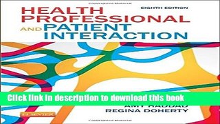 New Book Health Professional and Patient Interaction