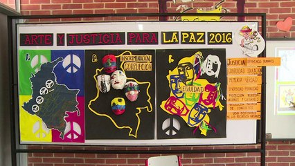 Arte y programas universitarios educan para la paz en Colombia