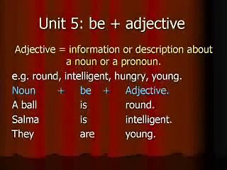 5 AtoZ of English 5 - ADjectives - urdu lecture