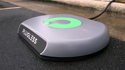 cargador inalámbrico Plugless para el Tesla S Model