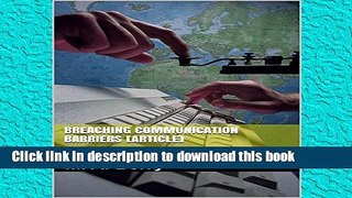 [PDF] Breaching Communication Barriers Popular Colection