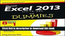 [PDF] Excel 2013 All-in-One For Dummies Full Colection