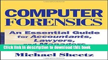 [New] EBook Computer Forensics: An Essential Guide for Accountants, Lawyers, and Managers Free