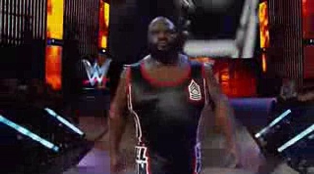 Wwe Raw 1 6 2016 Roman Reigns vs Mark Henry,Mark attack Roman Reigns again after the mutch FullHD