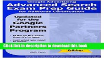 [New] EBook Google Advertising Advanced Search Exam Prep Guide for AdWords Certification (2016