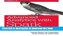 [PDF] Advanced Analytics with Spark: Patterns for Learning from Data at Scale Full Online