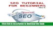[New] EBook SEO Tutorial For Beginners - Step-by-step Guide to Higher Ranking in SERPs! Free