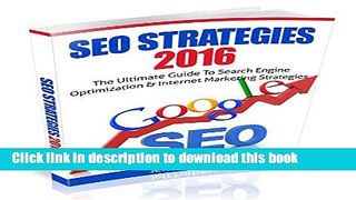 [New] EBook SEO Strategies 2016: The Ultimate Guide To Search Engine Optimization   Internet Free