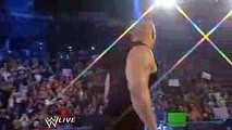 Wwe SummerSlam 21 Aug 2016 The Rock Return but he is suprised of the Roman Reigns
