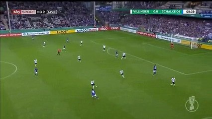 Dennis Aogo Goal  - FC 08 Villingen 0-1 Schalke