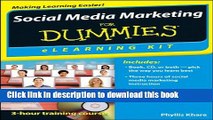 [New] PDF Social Media Marketing eLearning Kit For Dummies Free Books