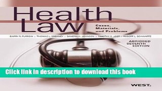 [PDF] Health Law (American Casebook Series) Popular Colection