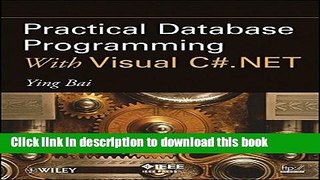 [PDF] Practical Database Programming With Visual C#.NET Full Online[PDF] Practical Database