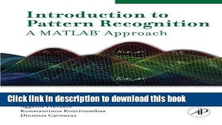 [PDF] Introduction to Pattern Recognition: A Matlab Approach Popular Online[PDF] Introduction to