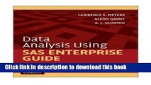 [PDF] Data Analysis Using SAS Enterprise Guide Popular Colection[PDF] Data Analysis Using SAS