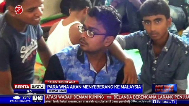 61 Imigran Bangladesh dan Myanmar Ditangkap di Dumai