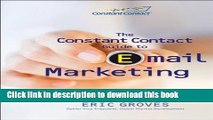 [New] PDF The Constant Contact Guide to Email Marketing Free Books