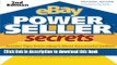 [New] EBook eBay PowerSeller Secrets: Insider Tips from eBay s Most Successful Sellers (2nd