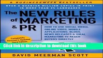 [New] EBook The New Rules of Marketing   PR: How to Use Social Media, Online Video, Mobile