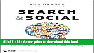 [New] PDF Search and Social: The Definitive Guide to Real-Time Content Marketing Free Download