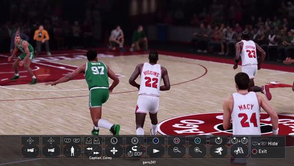 NBA 2K16: 1985 Chicago Bulls Jordan Sick Self Alley-Oop