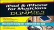 [New] EBook iPad and iPhone For Musicians For Dummies Free Books