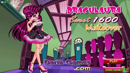Draculaura Sweet 1600 Makeover Game - Dress Up Video Games For Girls