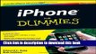 [New] EBook iPhone For Dummies (For Dummies (Lifestyles Paperback)) Free Books