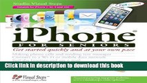 [New] EBook iPhone for Seniors (Computer Books for Seniors series) Free Books