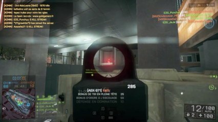 JEJE vous présente une petite fragmovie de ses entrainements sur battlefield4