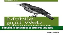 [New] EBook Mobile and Web Messaging: Messaging Protocols for Web and Mobile Devices Free Books