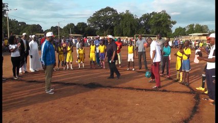 Sport / Football : Lancement du tournoi Dominique Ouattara à Séguéla