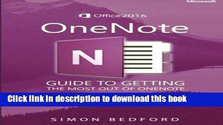 [New] EBook OneNote for New Users (Onenote user manuel, OneNote app, OneNote software, Microsoft