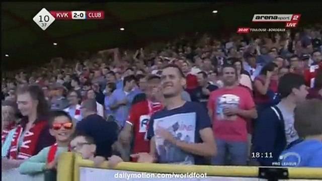 2-0 Idriss Saadi Goal HD - Kortrijk 2-0 Club Brugge KV 20.08.2016 HD