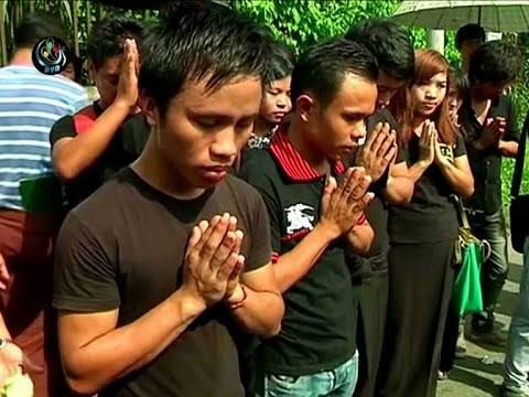 Rangoon activists hold vigil for 23 killed at KIA camp